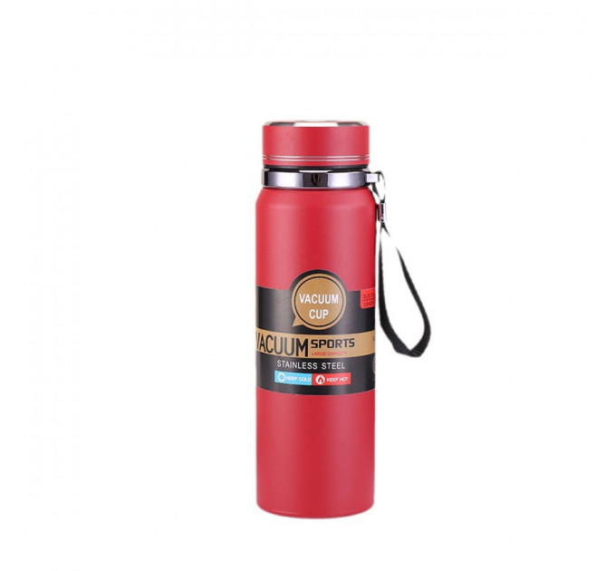 Термос Vacuum Sports з датчиком температури 1 л червоний HP-14-30R