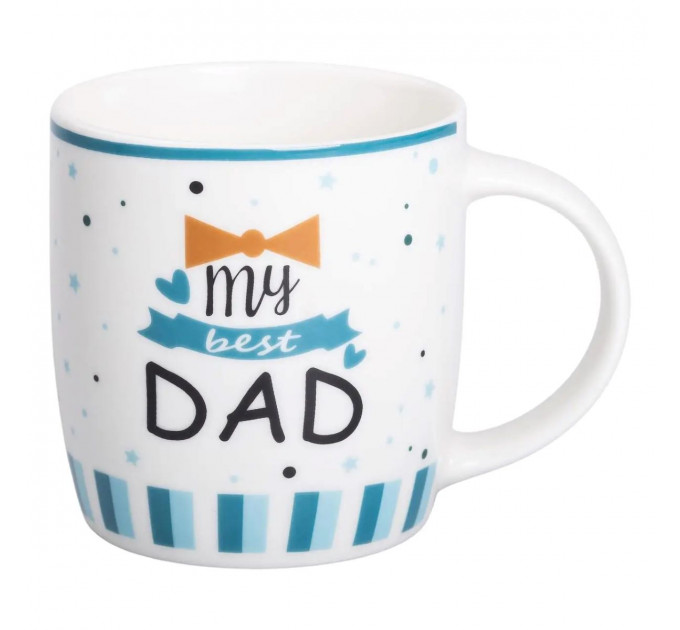 Чашка порцелянова з написами 450 (мл) My best dad RX-N240278MD