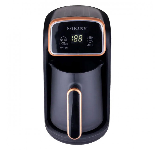 Кофеварка електрична 600 (мл) для дому та офісу Sokany SK-04015