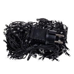 Гірлянда Нитка вулична 30 (м) 300 LED чорний провід Мультиколор CF300L30MBML