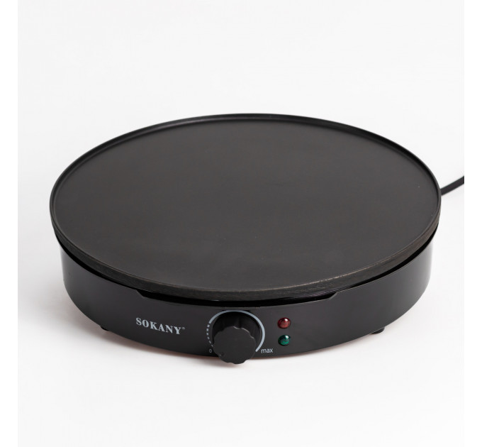 Млинниця електрична Sokany SK-BBQ-842 електромлинниця Ø30 см автоматична млинниця для дому професійна