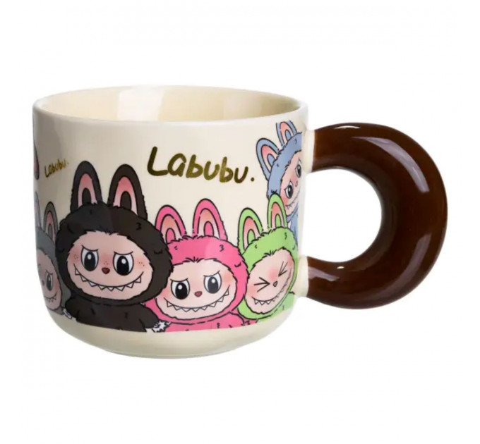 Чашка порцелянова Labubu 400 (мл) подарункова Yiwu FM-21C