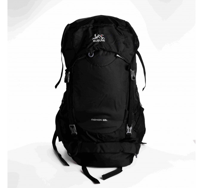 Туристичний рюкзак Slow Journey 68 л, чорний, з кріпленням MOLLE Чорний SJ-0036-2B
