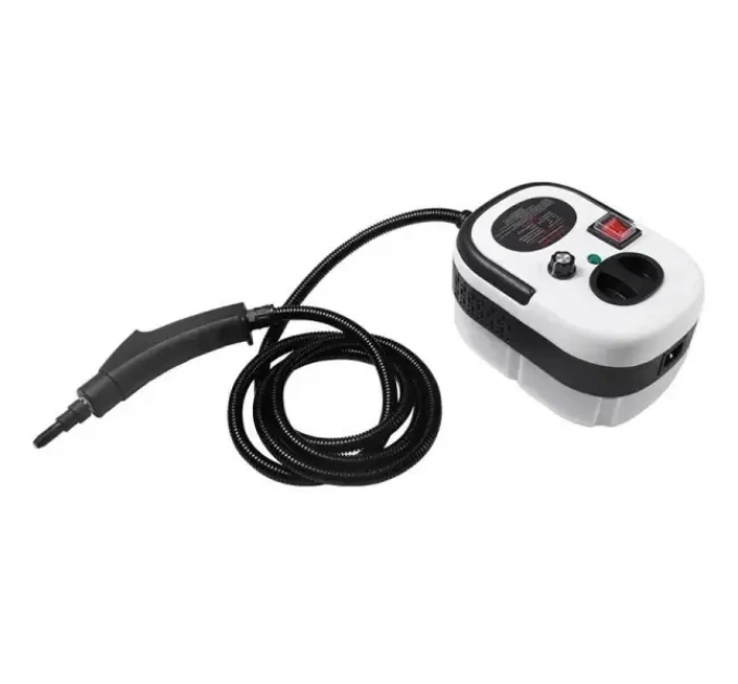 Пароочисник ручний Steam Cleaner 2500 Вт із набором та баком 1.2л HP-SC-002-white