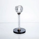 Скляний свічник Crystal Pillar 17 см на стіл декоративний HP-7-27