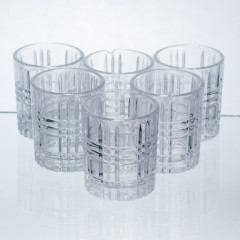 Набір чарок для міцних напоїв Crystal Shots 6 штук по 75 мл HP-17-35