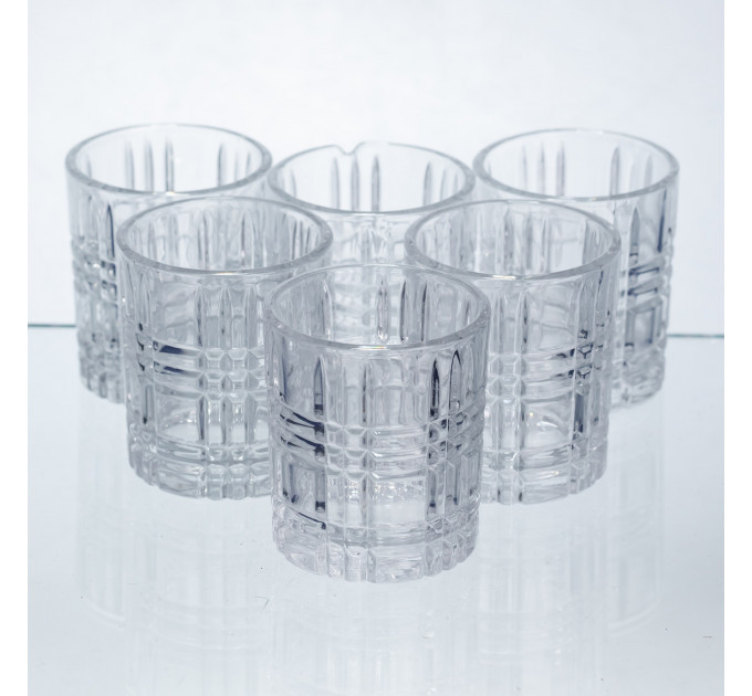 Набір чарок для міцних напоїв Crystal Shots 6 штук по 75 мл HP-17-35