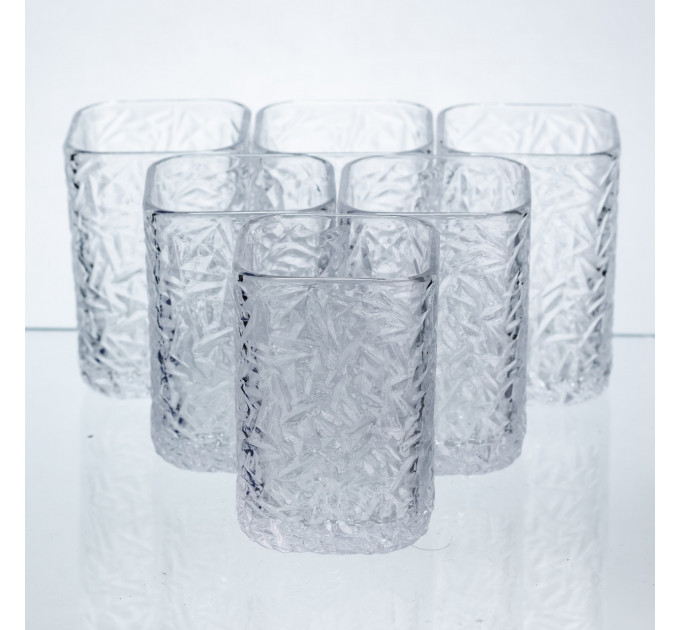 Набір склянок для напоїв Matrix Glass 6 штук по 195 мл HP-17-42