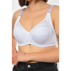 Бюстгальтер жіночий білого кольору чашка DD HEAD 8038 110DD Білий (190416)