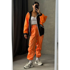 Вітрівка жіноча помаранчевого кольору Fashion 126 42-44 Помаранчевий (184242) Вітрівка жіноча помаранчевого кольору Fashion 126 42-44 Помаранчевий (184242)