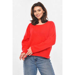 Кофта жіноча однотонна червоного кольору Fashion M Червоний (213767) Кофта жіноча однотонна червоного кольору Fashion M Червоний (213767)