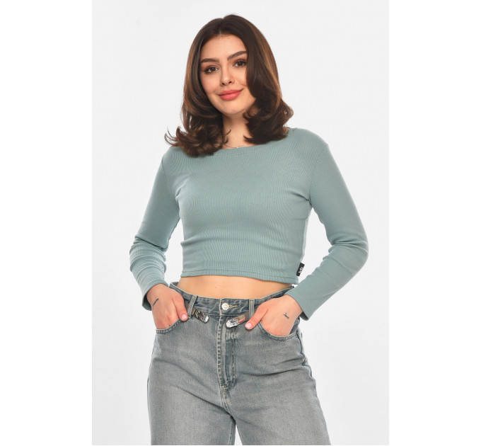 Кофта жіноча однотонна м'ятного кольору Fashion OneSize М'ятний (214268)