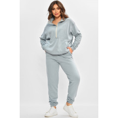 Спортивний костюм жіночий блакитного кольору Style XS Блакитний (206700)