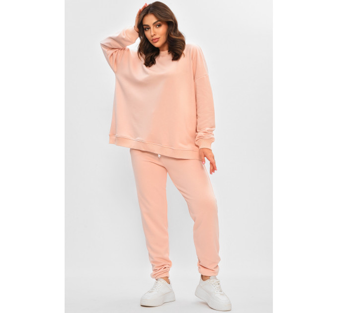 Спортивний костюм жіночий рожевого кольору Style M Рожевий (206879)