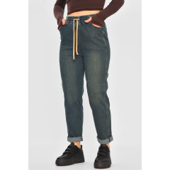 Джинси жіночі однотонні темно-синього кольору Fashion GN9134-1 2XL Темно синій (207359) Джинси жіночі однотонні темно-синього кольору Fashion GN9134-1 2XL Темно синій (207359)