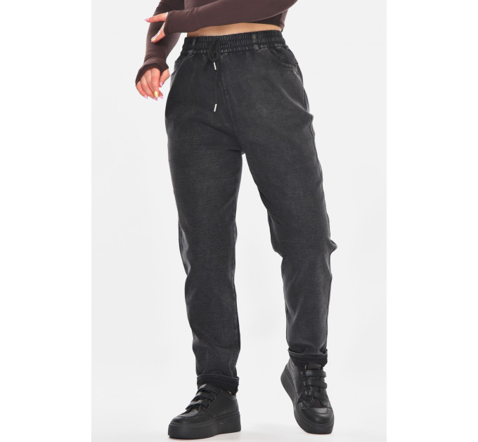 Джинси жіночі однотонні чорного кольору Fashion А4088-1 4XL/5XL Чорний (210889) Джинси жіночі однотонні чорного кольору Fashion А4088-1 4XL/5XL Чорний (210889)
