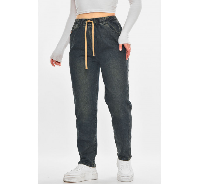 Джинси жіночі однотонні темно-синього кольору Fashion GN9134 L Темно синій (214089) Джинси жіночі однотонні темно-синього кольору Fashion GN9134 L Темно синій (214089)