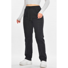 Джинси жіночі однотонні чорного кольору Fashion 510-2 XL/2XL Чорний (214146)