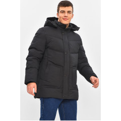 Куртка чоловіча демісезонна чорного кольору Fashion 2021-21 5XL Чорний (208880)
