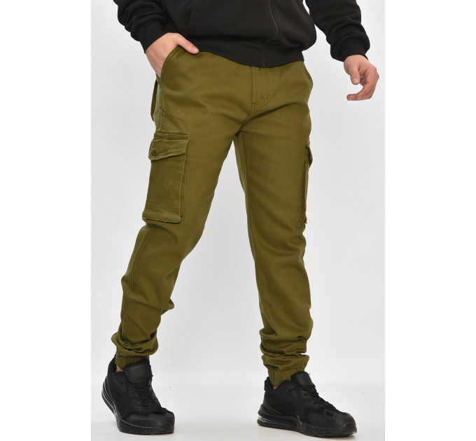 Джинси чоловічі однотонні кольору хаки Fashion RT8080 33 Хакі (208552) Джинси чоловічі однотонні кольору хаки Fashion RT8080 33 Хакі (208552)