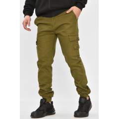 Джинси чоловічі однотонні кольору хаки Fashion RT8076 29 Хакі (208588) Джинси чоловічі однотонні кольору хаки Fashion RT8076 29 Хакі (208588)