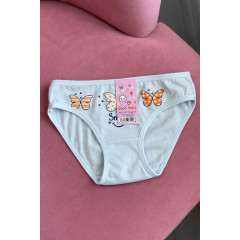 Трусики дитячі для дівчинки блакитного кольору Goodbaby 71077 110 Блакитний (184600)