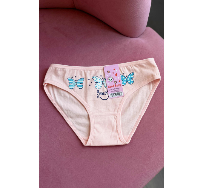 Трусики дитячі для дівчинки персикового кольору Goodbaby 71077 116 Персиковий (184605)