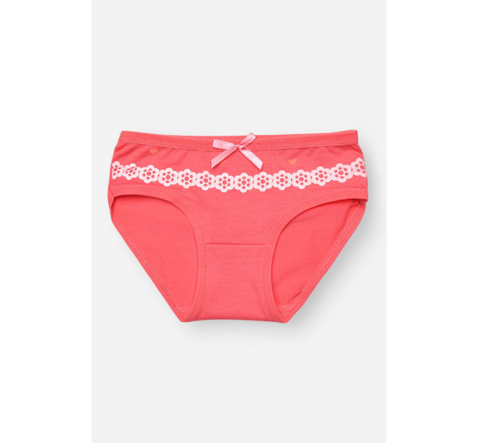 Трусики дитячі для дівчинки рожевого кольору з принтом Donella SM71LE 98 Рожевий (208987)