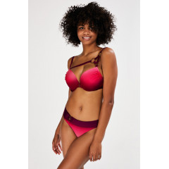 Купальник жіночий бордовий hunkemoller 154576 75E/S Бордовий (144507)