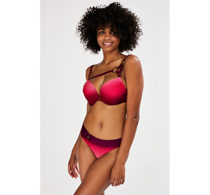 Купальник жіночий бордовий hunkemoller 154576 75E/S Бордовий (144507)