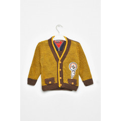 Кофта дитяча для хлопчика жовто-коричневого кольору KIDS 185 92 Коричневий жовтим (201516)