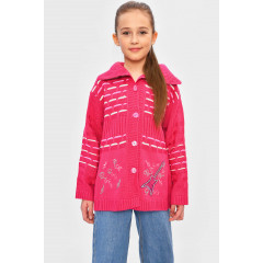Кофта дитяча для дівчинки темно-рожевого кольору KIDS 1005 104 см: 104 - 110 см (28 р) Темно-рожевий (201550) Кофта дитяча для дівчинки темно-рожевого кольору KIDS 1005 104 см: 104 - 110 см (28 р) Темно-рожевий (201550)