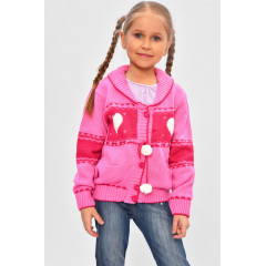 Кофта дитяча для дівчинки рожевого кольору KIDS 305 92 см: 92 - 98 см Рожевий (201568) Кофта дитяча для дівчинки рожевого кольору KIDS 305 92 см: 92 - 98 см Рожевий (201568)