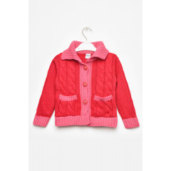 Кофта дитяча для дівчинки темно-рожевого кольору KIDS 1026 80 см: 80 - 86 см Темно-рожевий (201599) Кофта дитяча для дівчинки темно-рожевого кольору KIDS 1026 80 см: 80 - 86 см Темно-рожевий (201599)