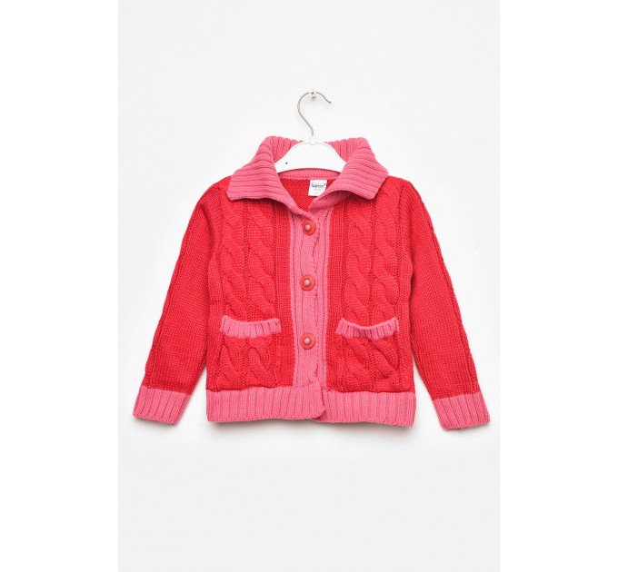 Кофта дитяча для дівчинки темно-рожевого кольору KIDS 1026 80 см: 80 - 86 см Темно-рожевий (201599) Кофта дитяча для дівчинки темно-рожевого кольору KIDS 1026 80 см: 80 - 86 см Темно-рожевий (201599)