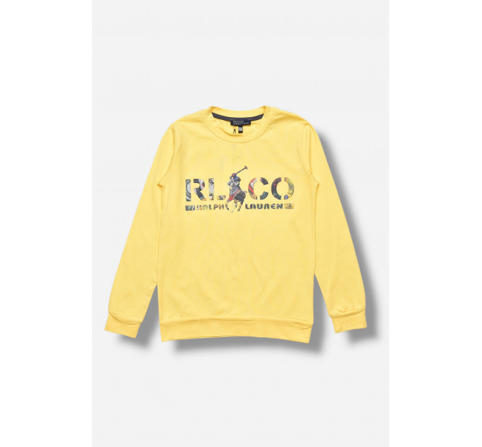Кофта дитяча для хлопчика жовтого кольору KIDS 92 Жовтий (207483)