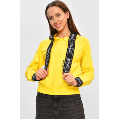 Кофта підліткова для дівчинки жовтого кольору Fashion 6004 128 Жовтий (207504)