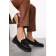 Туфлі-лофери жіночі чорного кольору SWIN JН2110-1 36 Чорний (210133)
