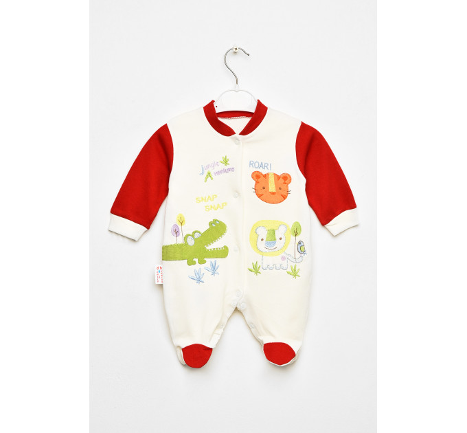 Чоловічок дитячий для хлопчика білого кольору KIDS 1460566 68 Білий (201756)