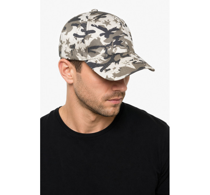 Кепка чоловіча кольору хакі комуфляж Fashion Хакі (214102)