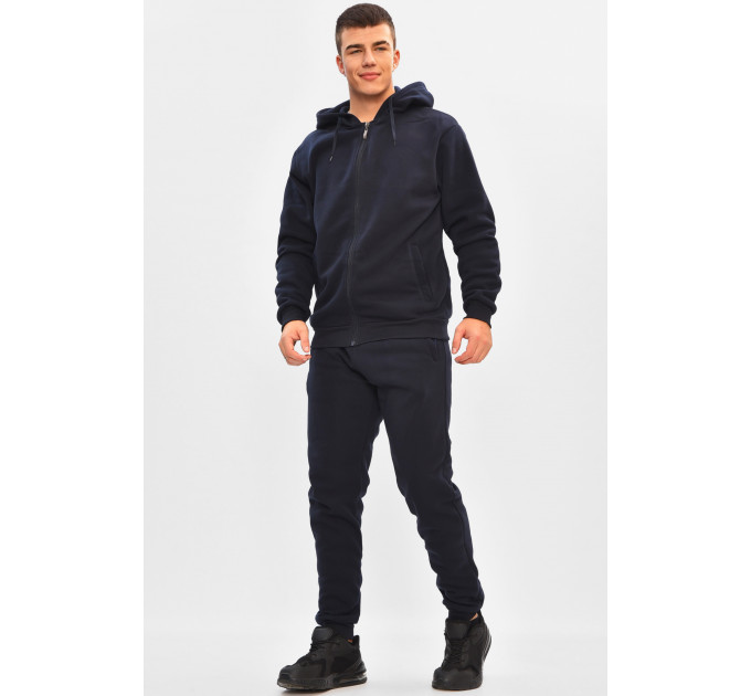 Спортивний костюм чоловічий на флісі темно-синього кольору Fashion R-9104H M Темно синій (206957) Спортивний костюм чоловічий на флісі темно-синього кольору Fashion R-9104H M Темно синій (206957)
