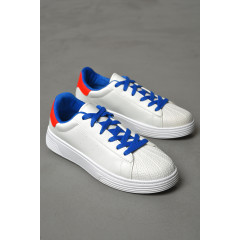 Кросівки чоловічі білого кольору на шнурівці SWIN YB0313-5 41 Білий (205773)