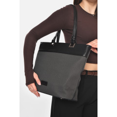Сумка жіноча з екошкіри чорного кольору Fashion МН-39997 Чорний (210607)