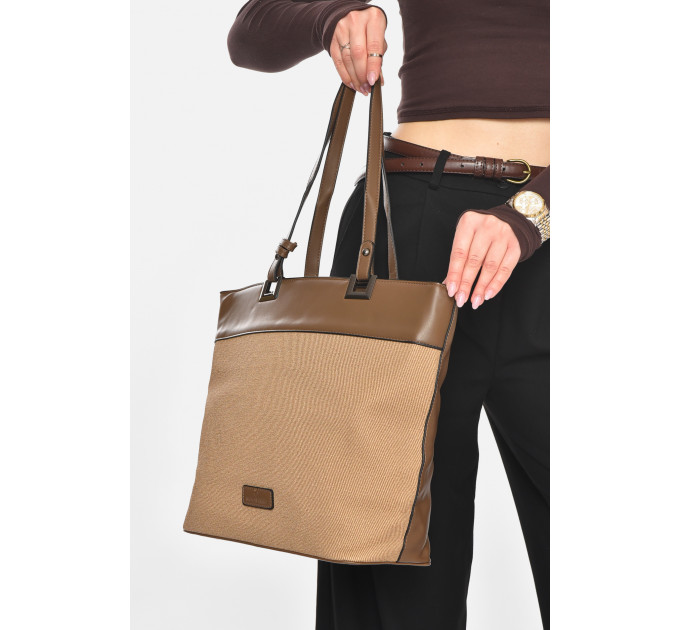 Сумка жіноча з екошкіри кольору хакі Fashion МН-39997 Хакі (210616)