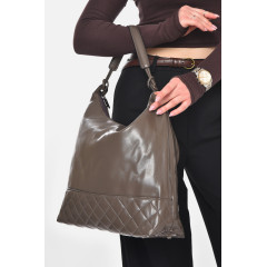 Сумка жіноча з екошкіри сірого кольору Fashion МН-39983 Сірий (210625)