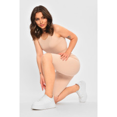Вело костюм для прогулянок бежевого кольору Fashion 427 42 Бежевий (204419)