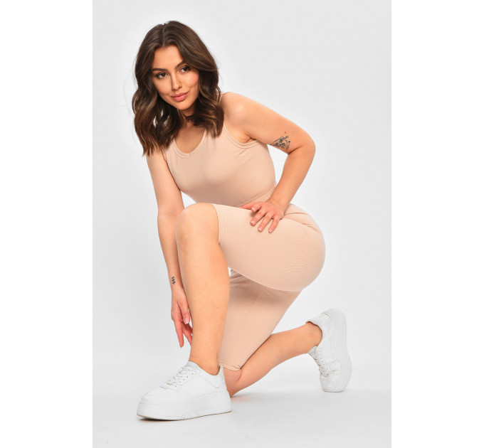 Вело костюм для прогулянок бежевого кольору Fashion 427 42 Бежевий (204419)
