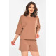 Костюм жіночий однотонний бежевого кольору Fashion 029 42 Бежевий (214598)