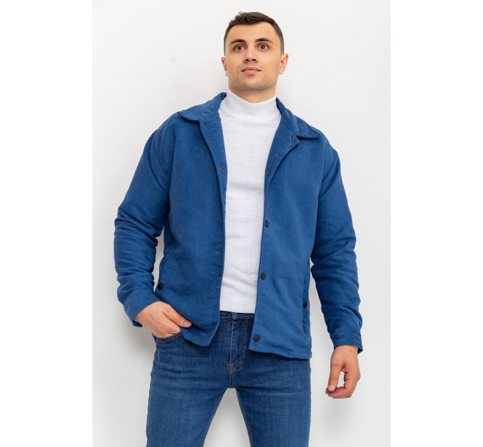Ветровка чоловіча синя ААА 3022 S Синій (150625)