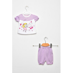 Костюм дитячий для дівчинки бузкового кольору KIDS асорті 86 см: 86 - 92 см Бузковий (203061)